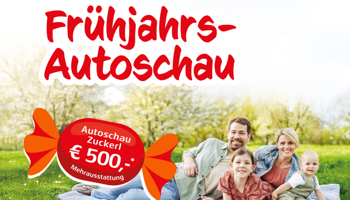 Sichern Sie sich jetzt im Autohaus Senker € 500,- auf Mehrausstattungen im Rahmen von der Frühjahrs-Autoschau.