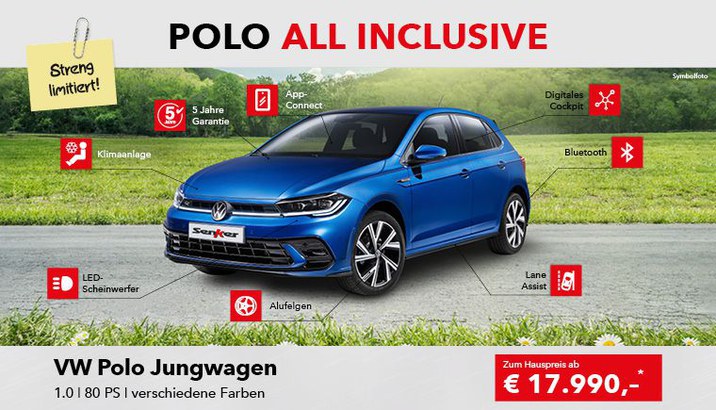 VW Polo All inclusive