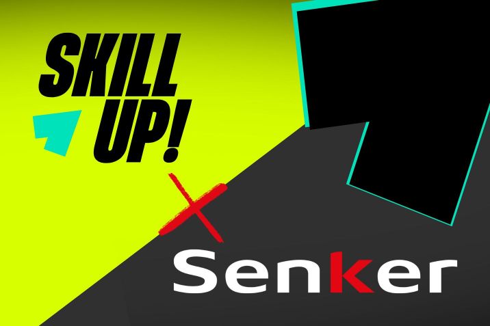 Skill Up! x Senker - besucht uns auf unserem Messestand!