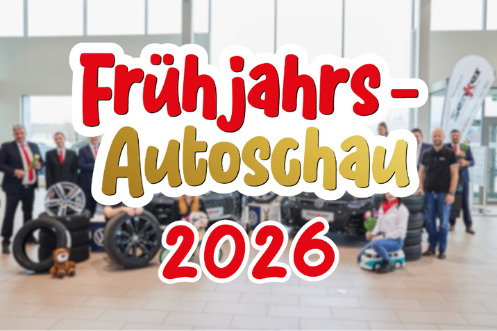 Das neue Jahr erwartet Sie mit den Frühjahrs-Autoschauen. Die Termine am besten gleich vormerken.