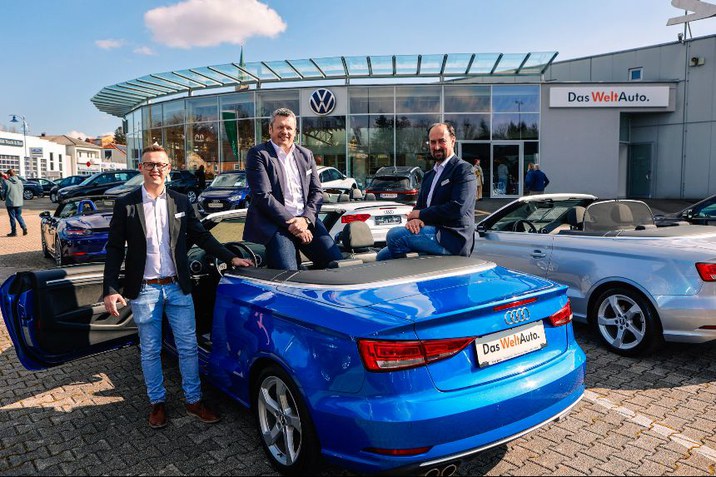 Unser Verkaufsteam bei der Frühjahrs Autoschau 2025 in Haag im Mostviertel.